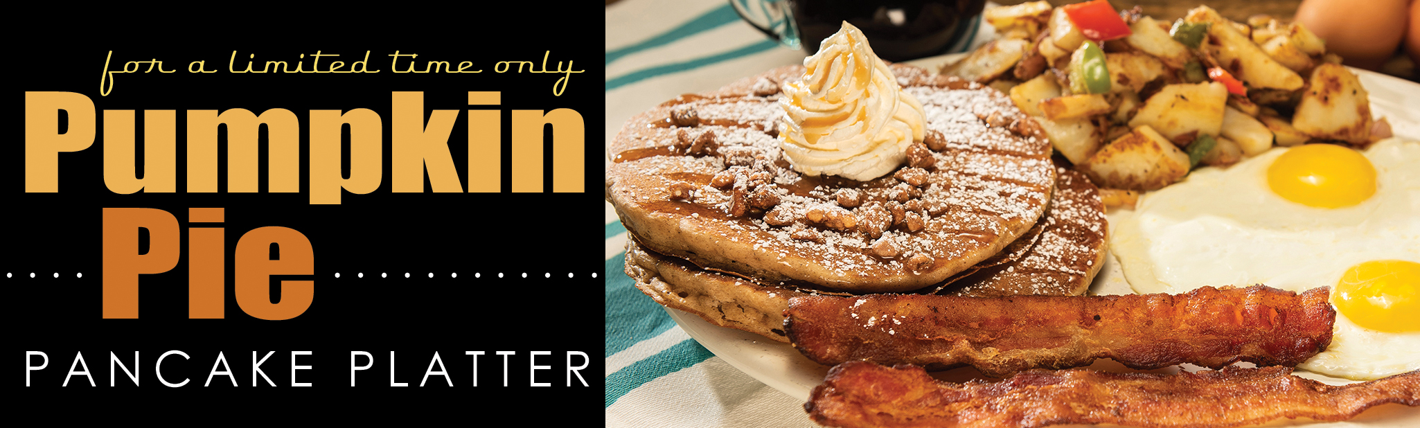Pumpkin Pie Pancake Platter